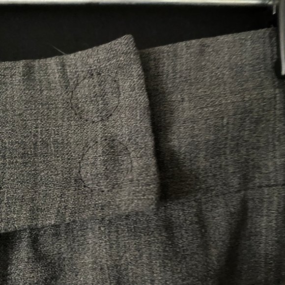 Akris Punto via Saks Jandel Leather jacket, shell, and slacks. - Picture 15 of 16